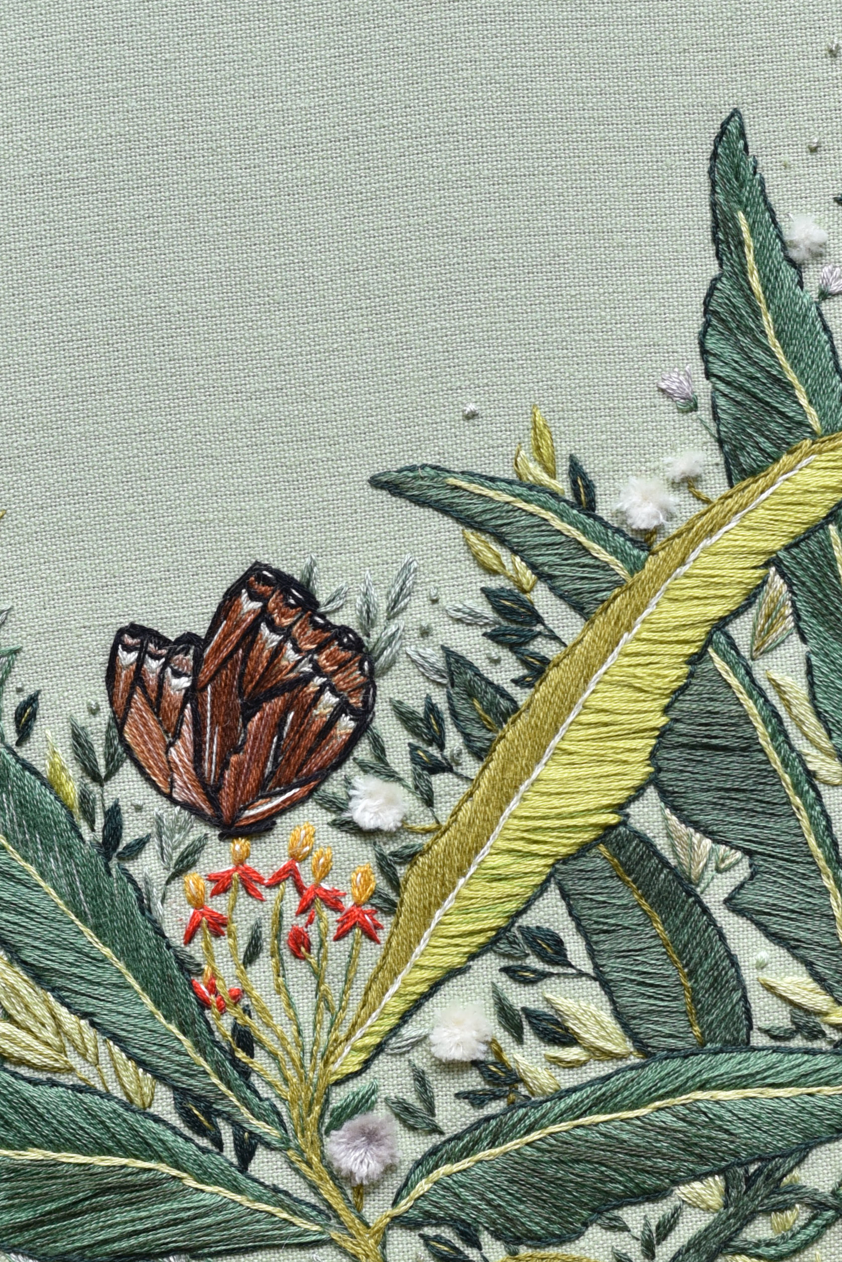 Monarch Crossing — detail