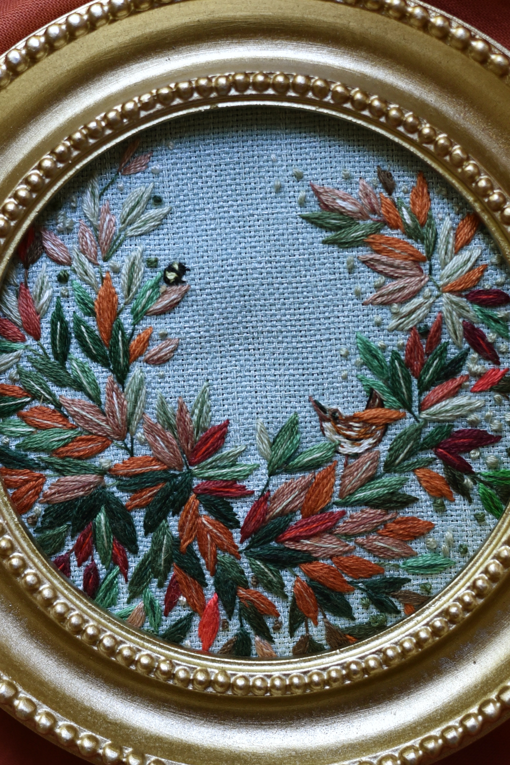 Bird and Bee — detail