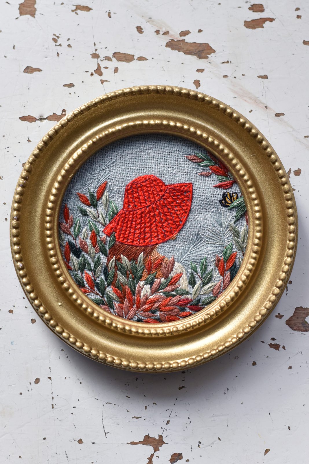 Butterfly Watcher — detail