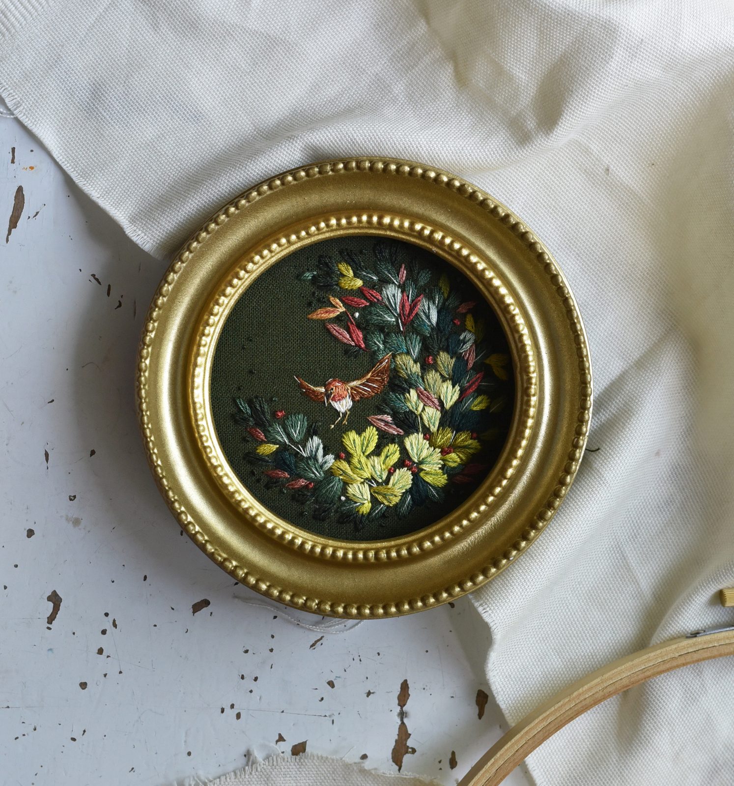 Landing Wren — detail